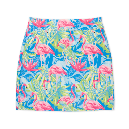 Classic Skort - Flamingo Jungle