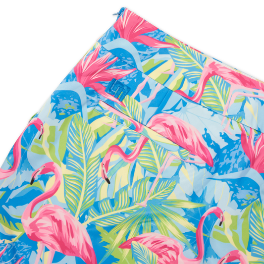 Classic Skort - Flamingo Jungle