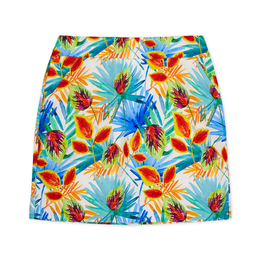 Classic Skort - Painted Palms