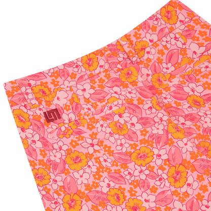 Womens Player Pant - Flower Hour Rosé