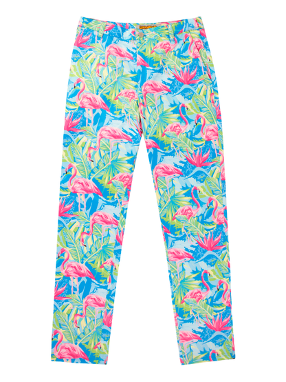 Birdie Pant - Flamingo Jungle