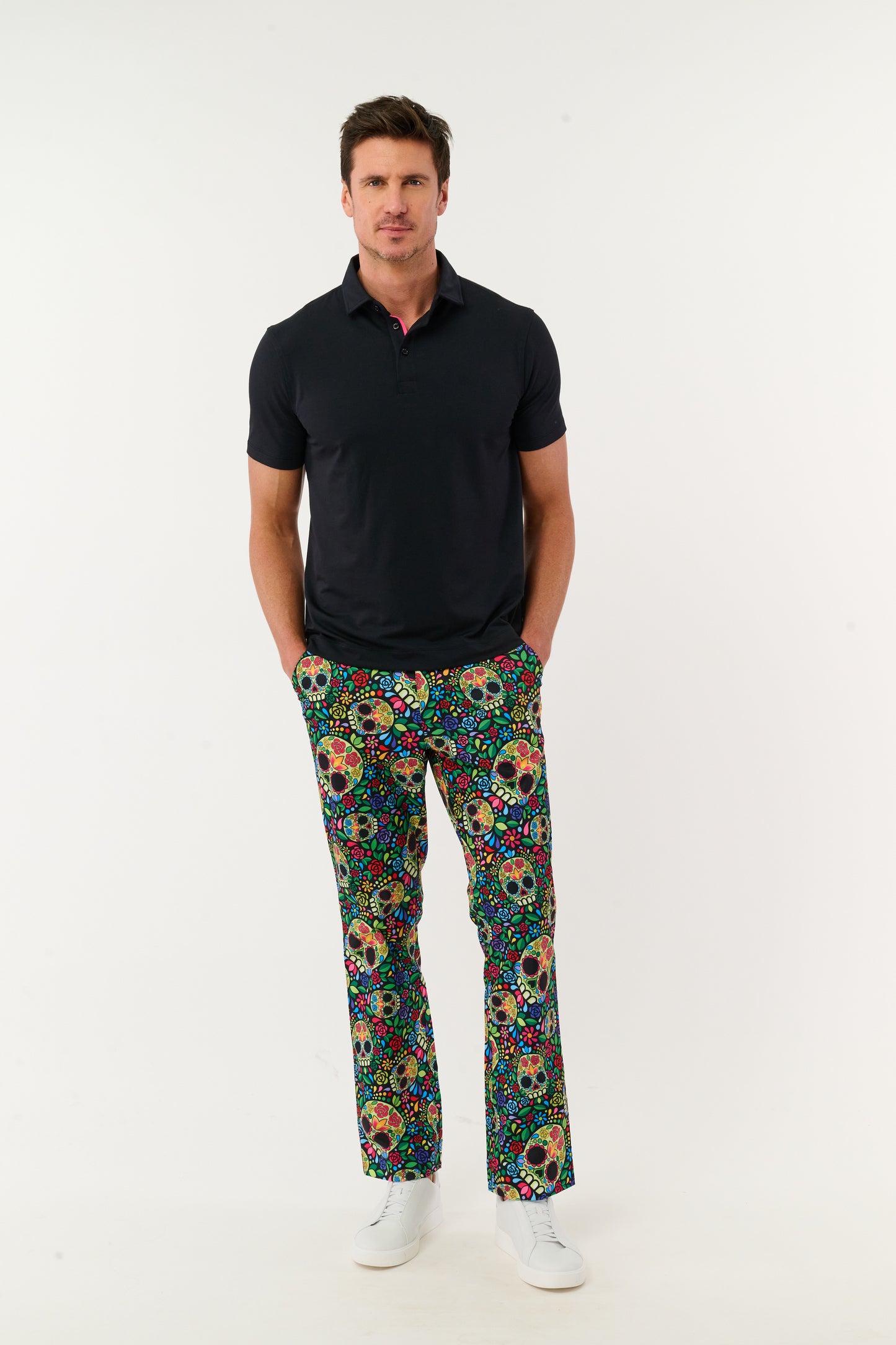 Heritage Pant - Mosaic Skulls