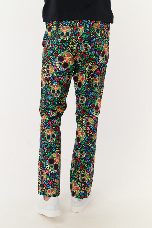 Heritage Pant - Mosaic Skulls