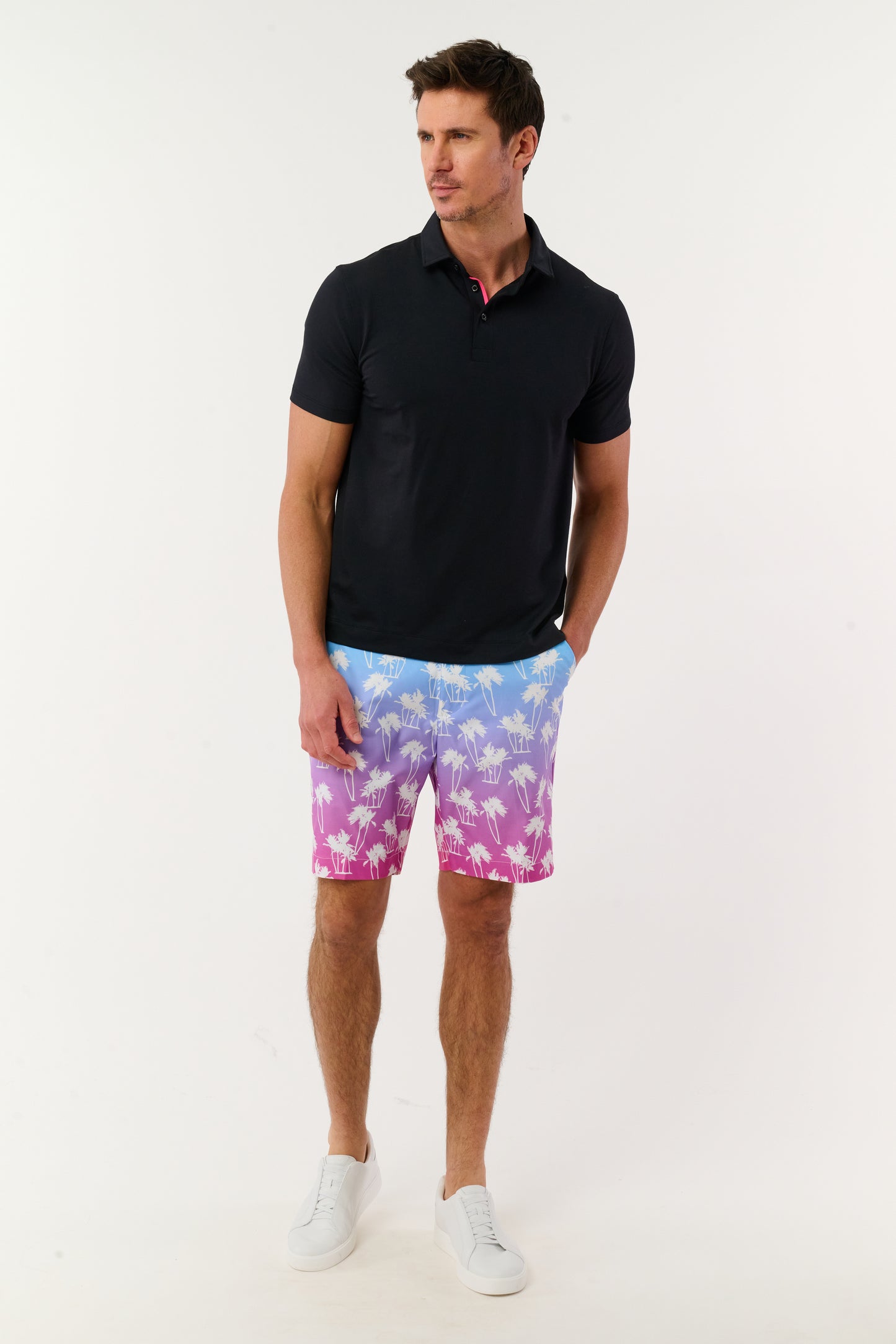 Heritage Short - Ombre Palms