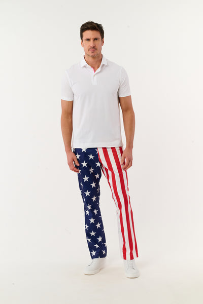 Fairway Birdie Pant - Stars & Stripes – Loudmouth
