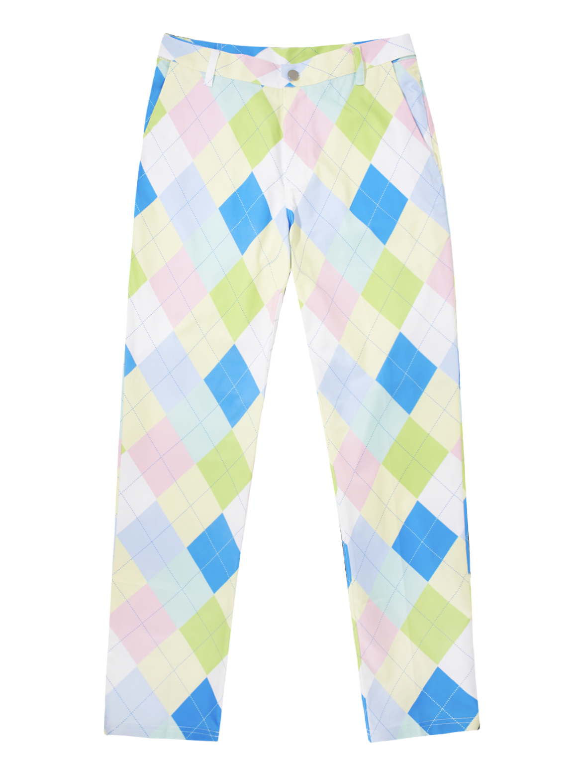 Birdie Pant - Pastel Argyle