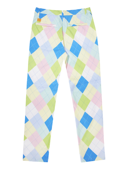 Birdie Pant - Pastel Argyle