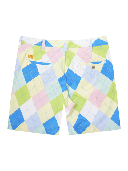 Heritage Short - Pastel Argyle