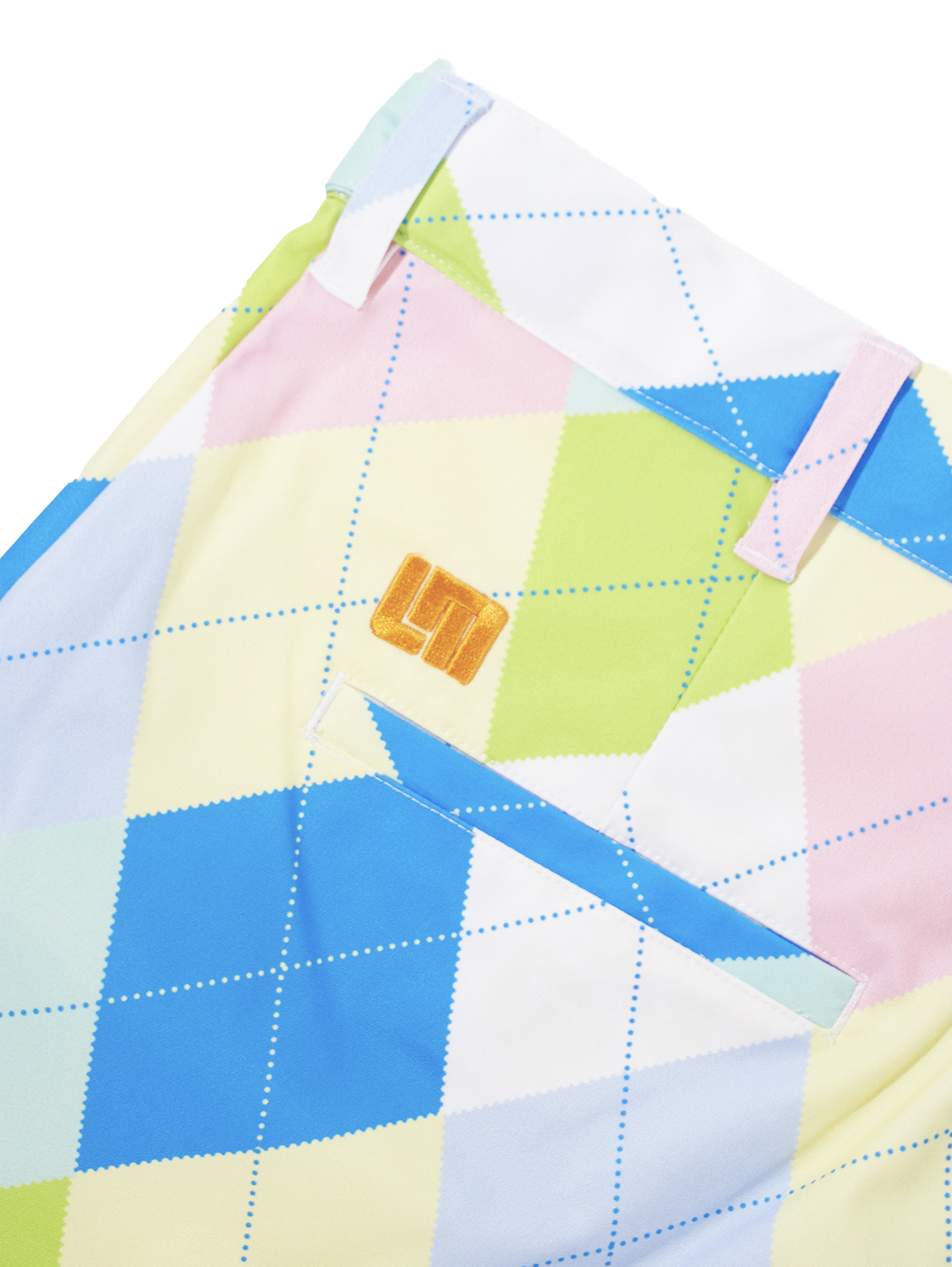 Heritage Short - Pastel Argyle