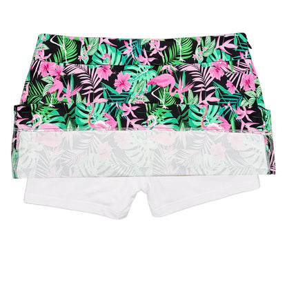 Classic Skort - Midnite 'Mingos