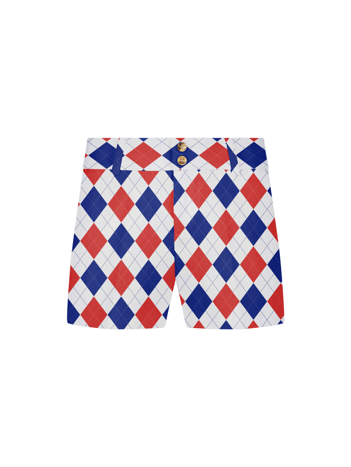Americana Argyle Women's Mini Short - MTO