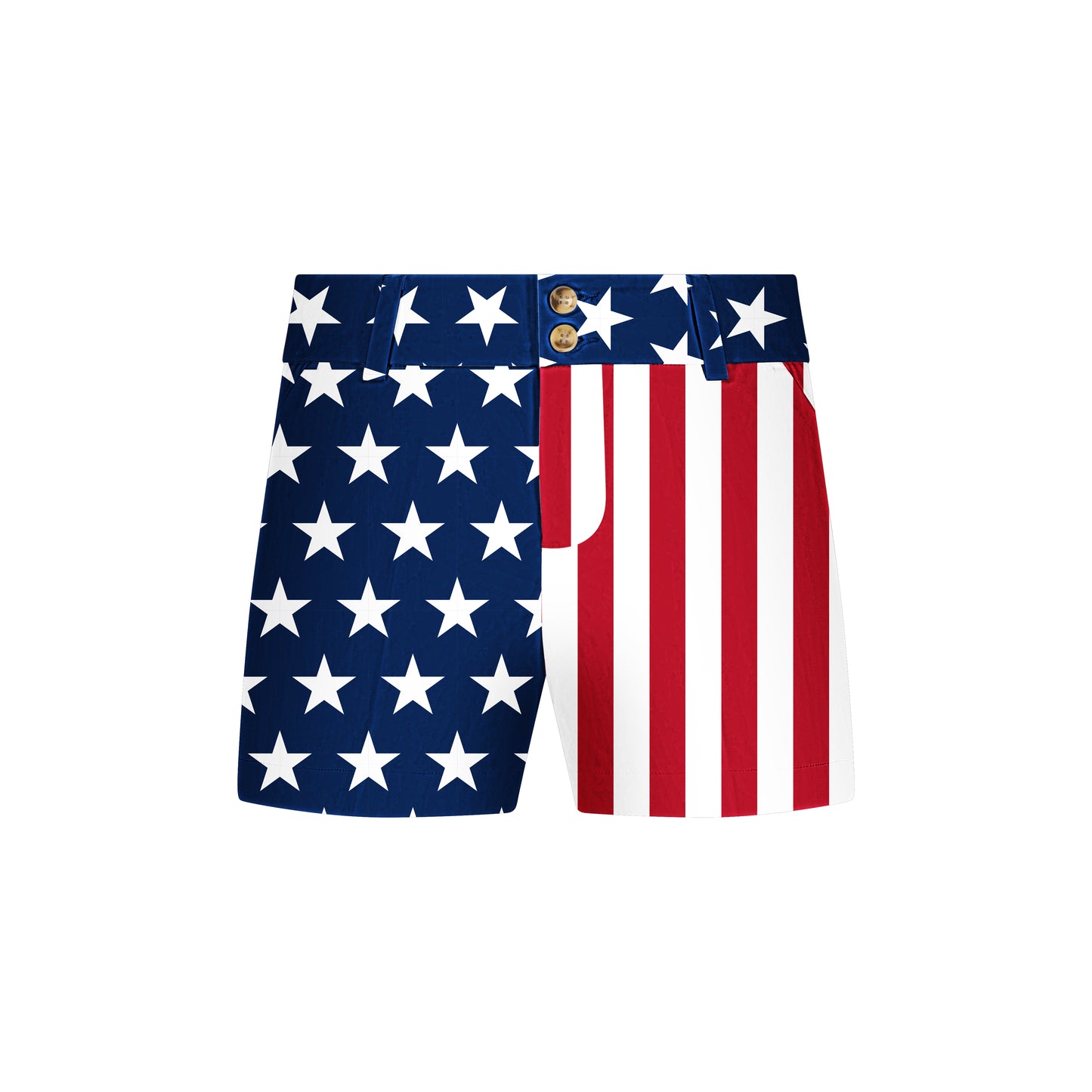 Stars & Stripes Women's Mini Short - MTO