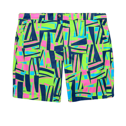 Heritage Short - Tiki Bar Green