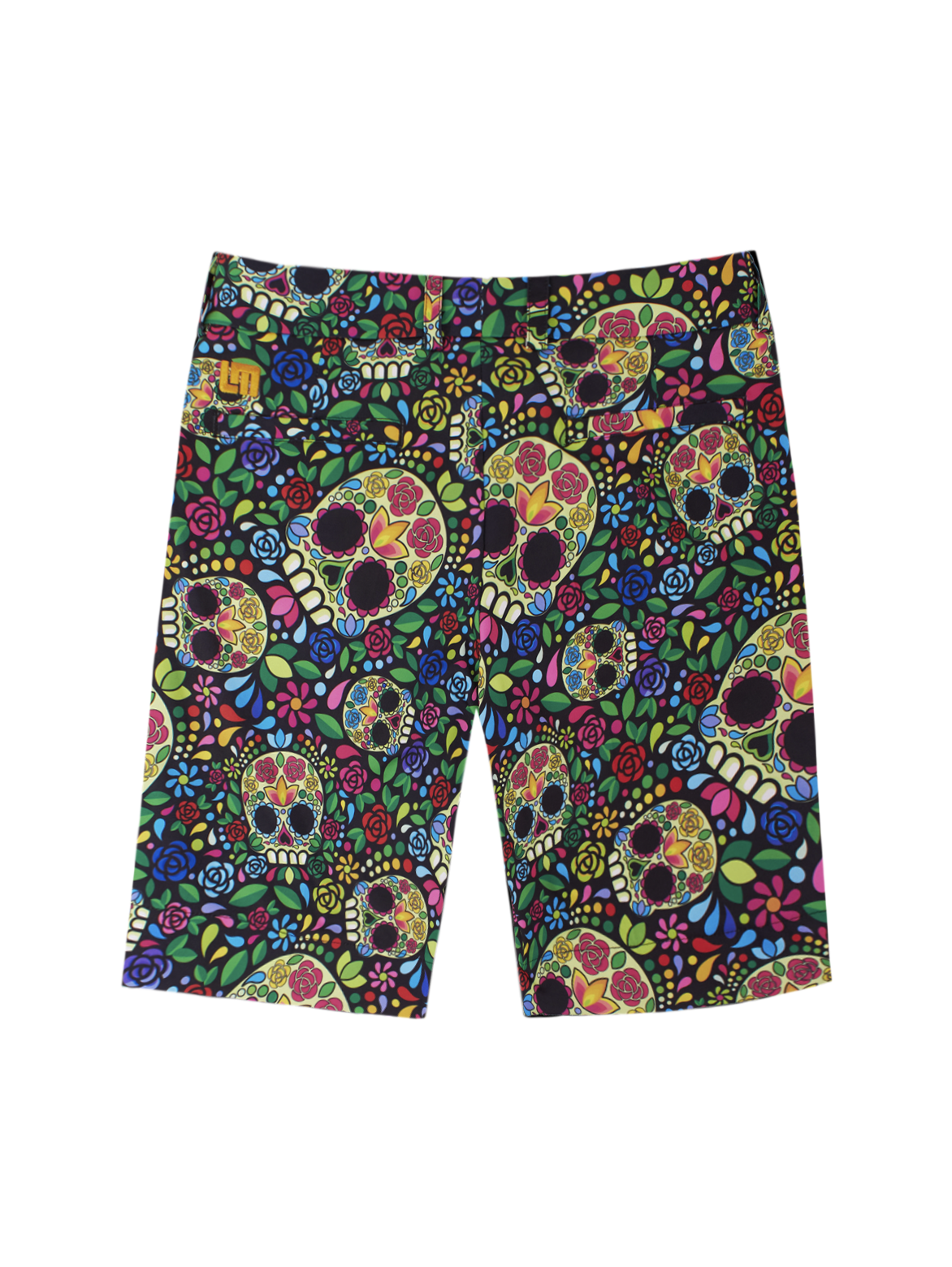 Bermuda Short - Mosaic Skulls