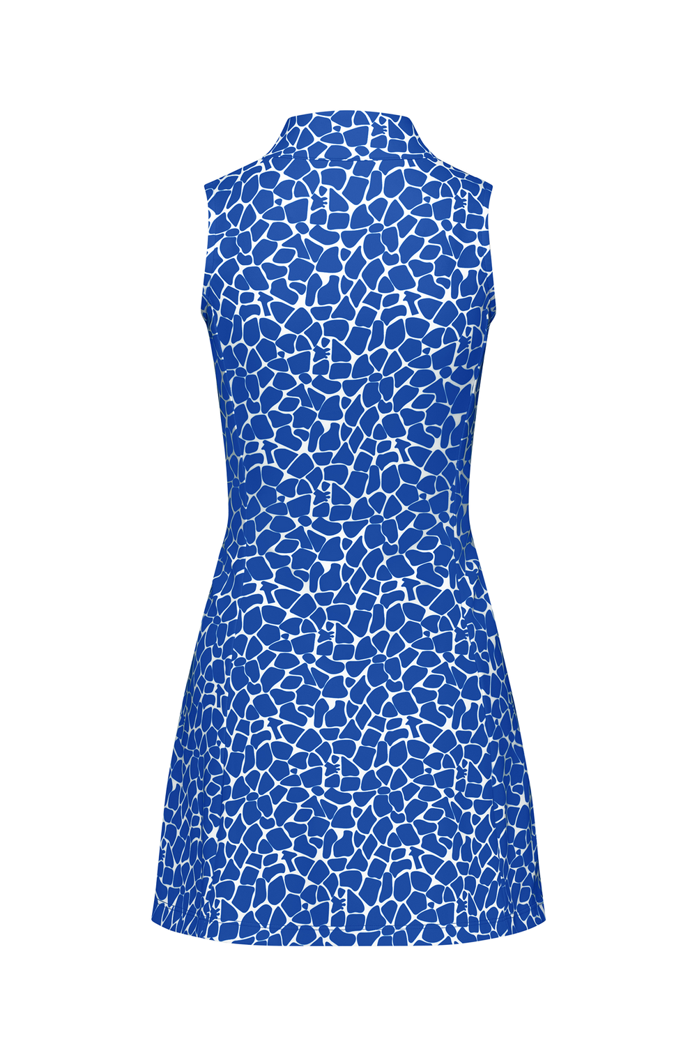 Womens Active Dress - Blue Giraffe