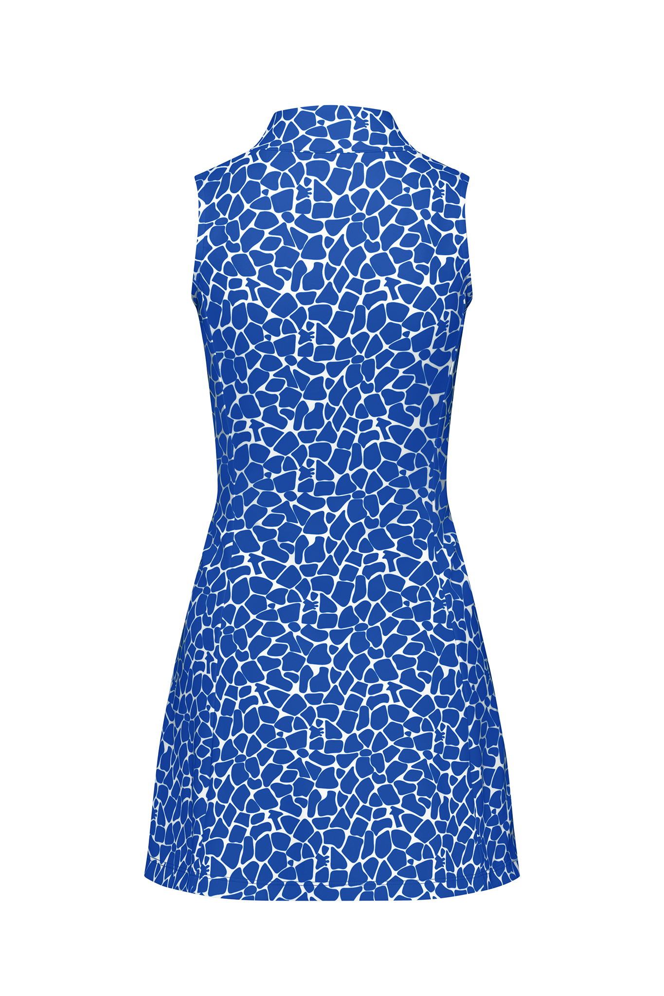 Womens Active Dress - Blue Giraffe