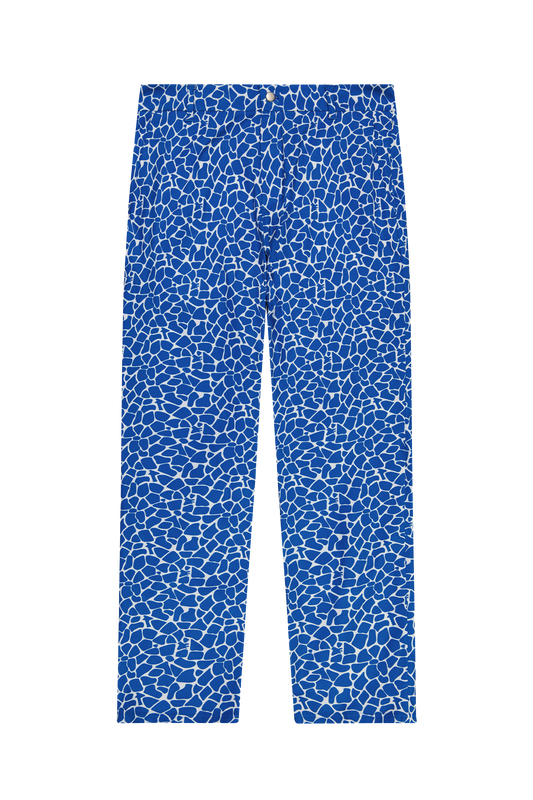 Birdie Pant - Blue Giraffe