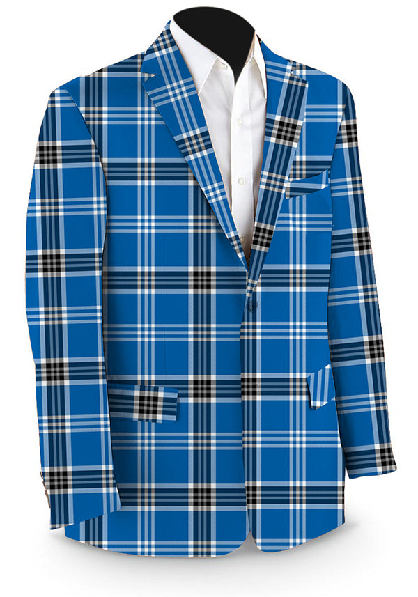 Fairway Blue Plaid Men's Sportcoat - MTO
