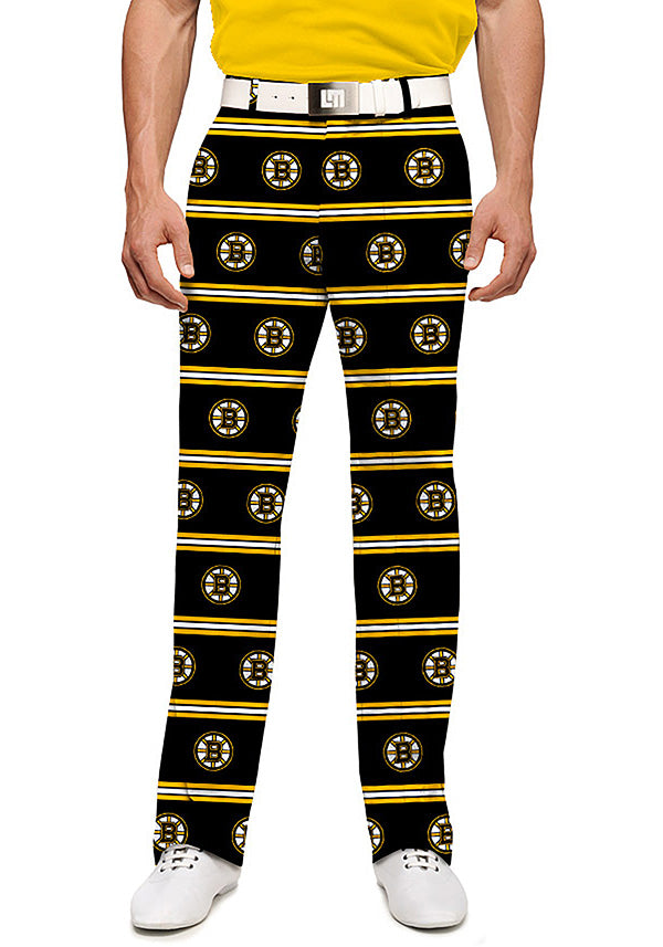 Boston Bruins Jersey Stripe Men's Heritage or Birdie Pant - MTO