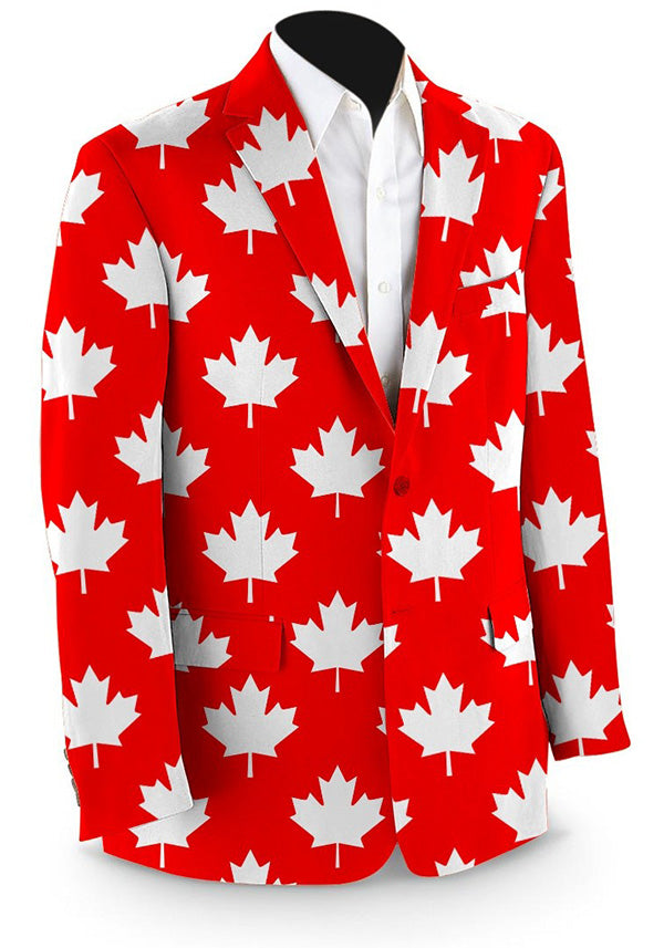 Canada Maple Leaf Red Men's Sportcoat - MTO
