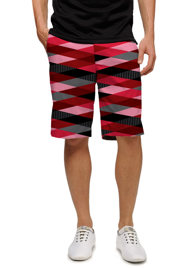 Fairway Fore Shades of Red Men's Heritage Short - MTO