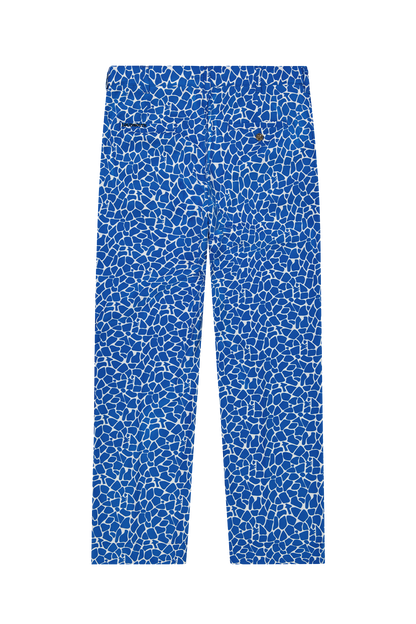 Heritage Pant - Blue Giraffe