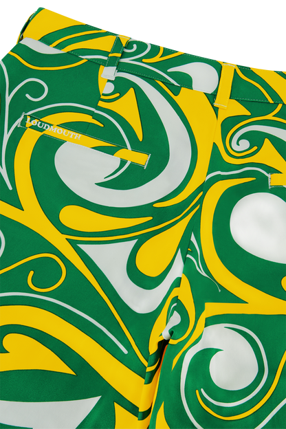 Fairway Heritage Short 9" - Green Gold Swirl