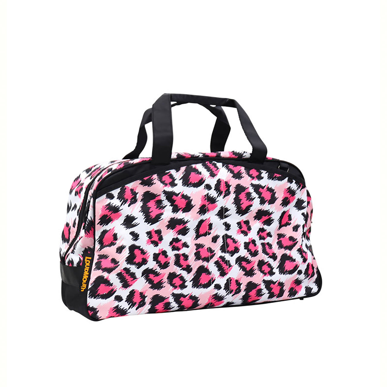 Pink Leopard PE Boston Bag