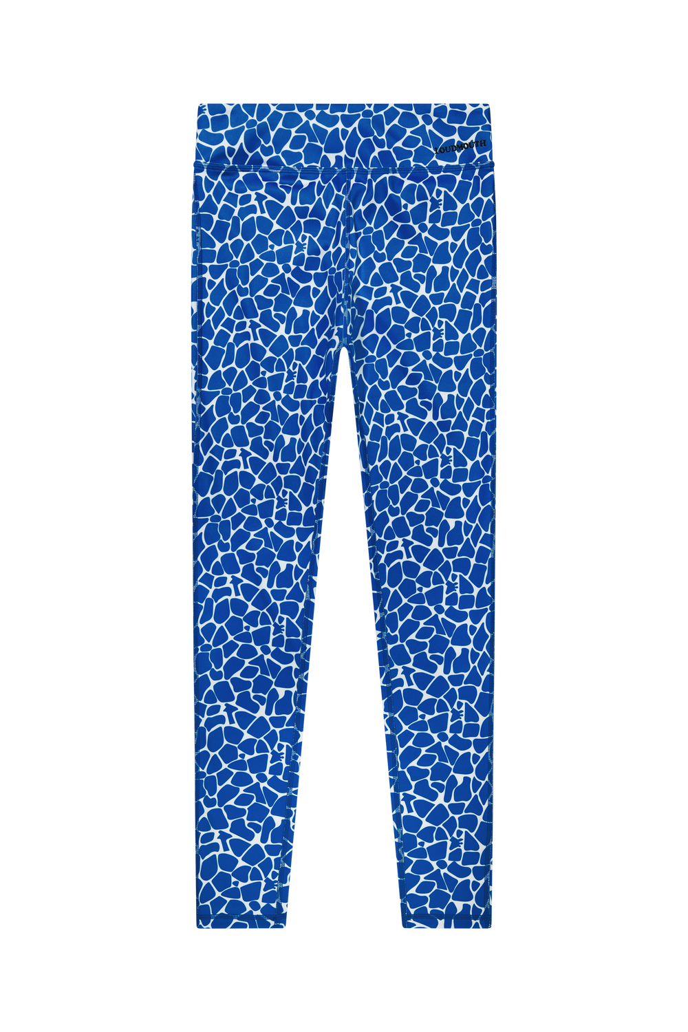 Womens Active Legging - Blue Giraffe