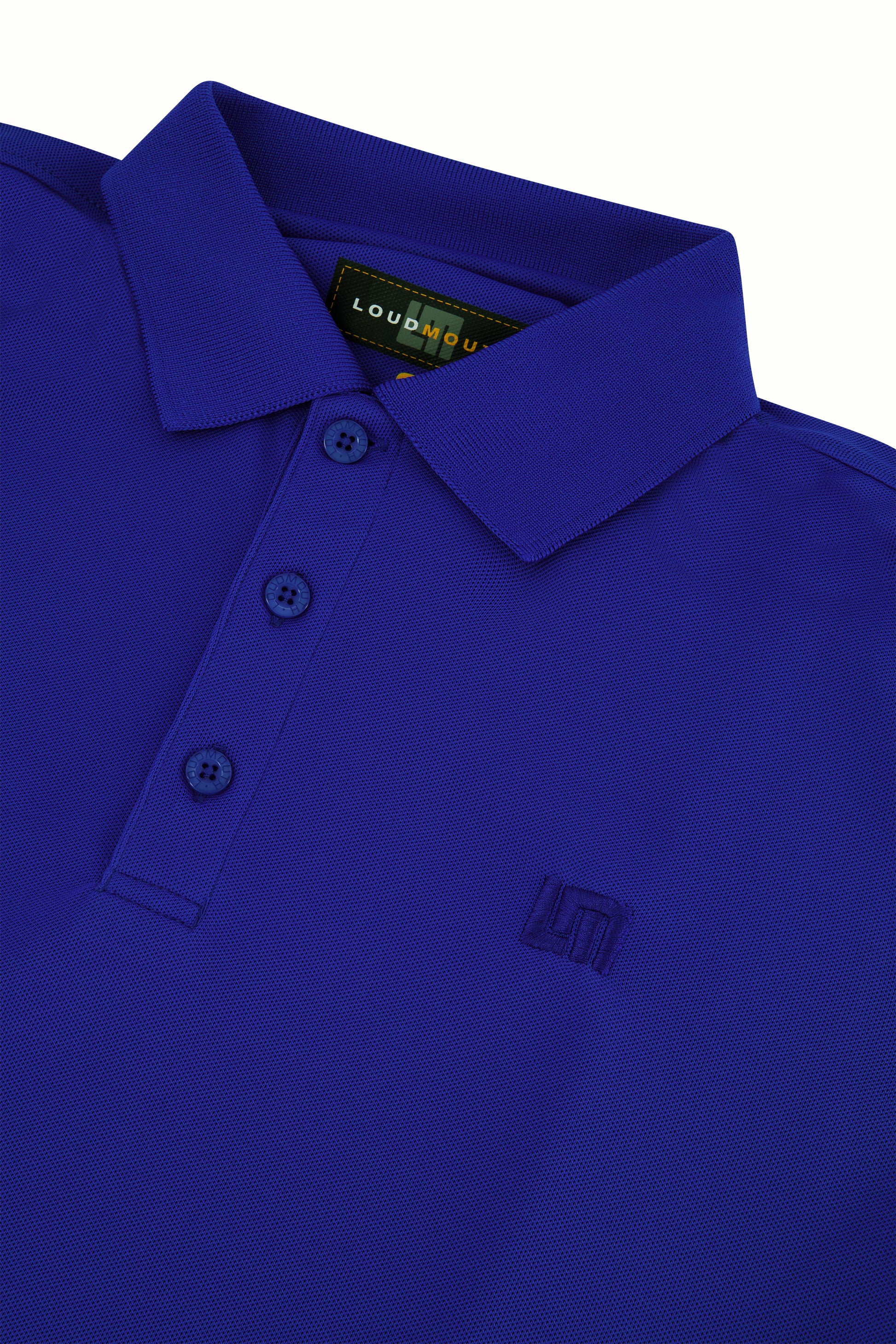 Men's Heritage Polo - Dazzling Blue – Loudmouth