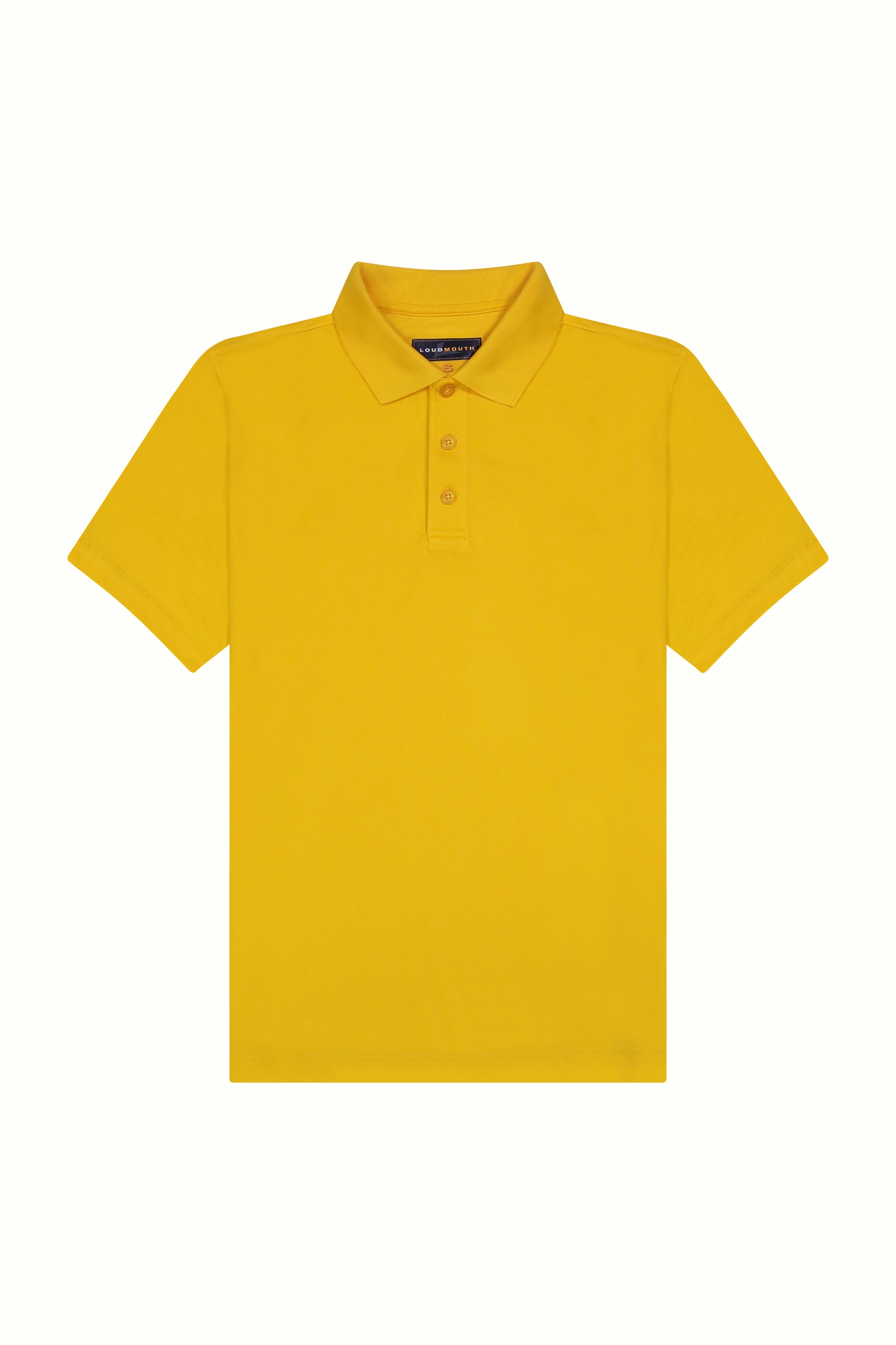 Men's Heritage Polo - Lemon Chrome – Loudmouth