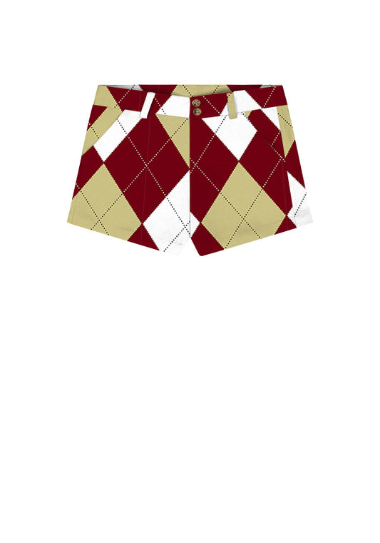 Fairway Canada Maple Leaf Women's High Waist Short MTO