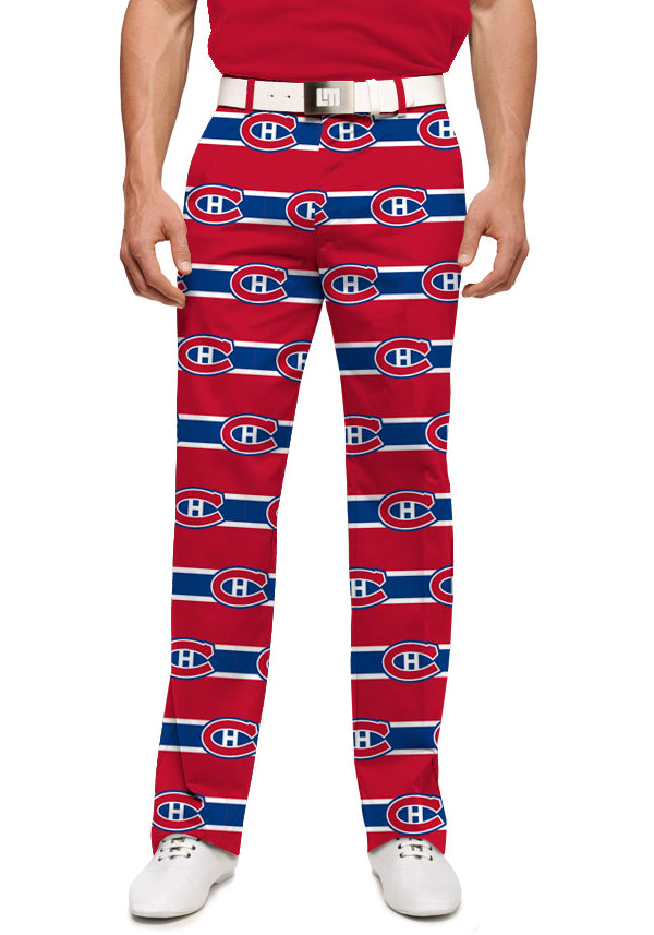 Montreal Canadiens Jersey Stripe Men's Heritage or Birdie Pant - MTO
