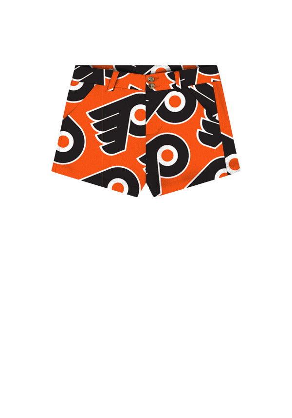 Philadelphia Flyers Logo Play Women's High Waist Short  - MTO