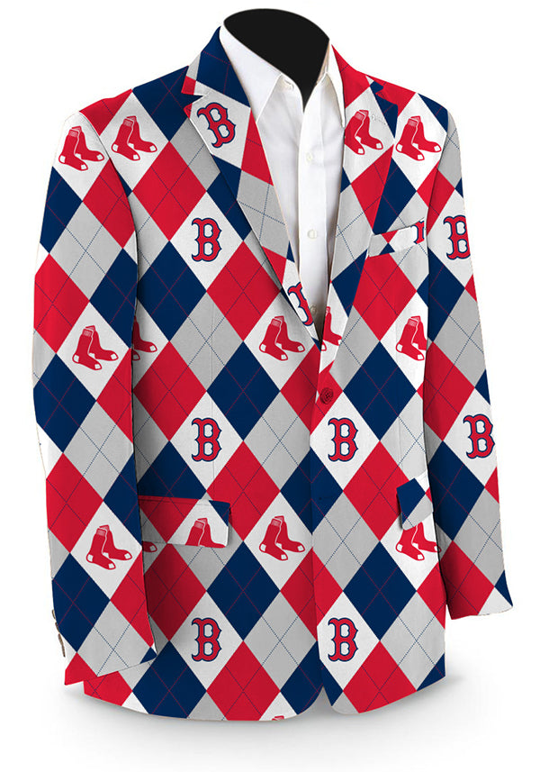 Red Sox Argyle Men's Sportcoat - MTO