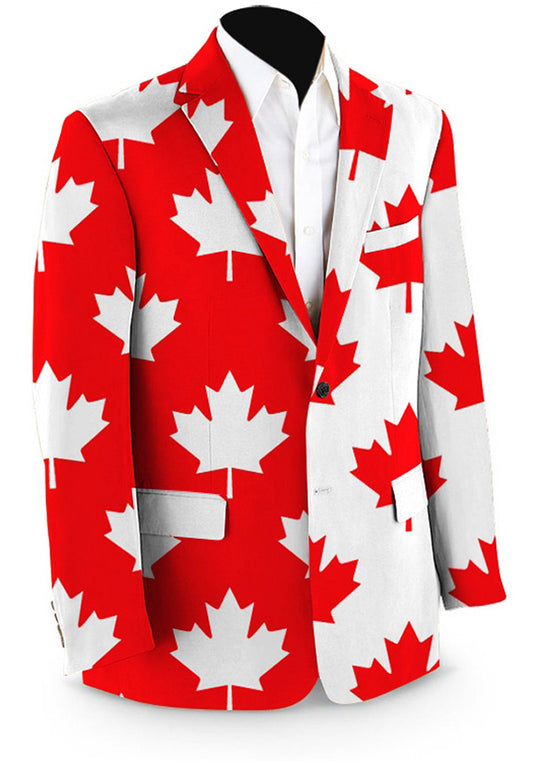 Canada Maple Leaf Men's Sport Coat - MTO