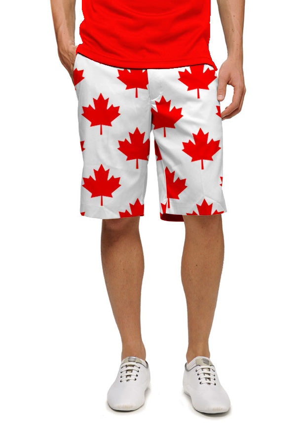 Fairway Canada Maple Leaf White Men's Heritage Short - MTO
